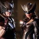 Illustration for article titled Behold the Bronzed Brilliance of Legends of Tomorrow's Hawkman and Hawkgirl